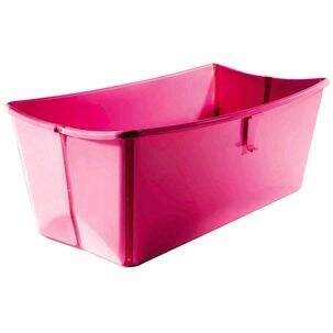 Banheira Dobravel Rosa - Flexi Bath